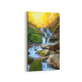 Olla 13508DD Doğa Manzara Görseli Dikey Dar 30x60 cm Kanvas Tablo
