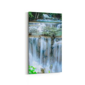 Olla 13509DD Doğa Manzara Görseli Dikey Dar 30x60 cm Kanvas Tablo