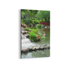 Olla 13520D Doğa Manzara Görseli Dikey 20x30 cm Kanvas Tablo