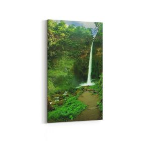 Olla 13523DD Doğa Manzara Görseli Dikey Dar 30x60 cm Kanvas Tablo