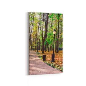 Olla 13549DD Doğa Manzara Görseli Dikey Dar 30x60 cm Kanvas Tablo