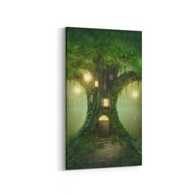 Olla 13557DD Doğa Manzara Görseli Dikey Dar 30x60 cm Kanvas Tablo