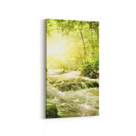 Olla 13563DD Doğa Manzara Görseli Dikey Dar 30x60 cm Kanvas Tablo