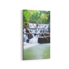 Olla 13571DD Doğa Manzara Görseli Dikey Dar 30x60 cm Kanvas Tablo