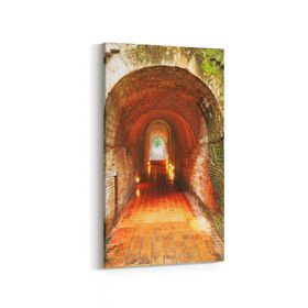 Olla 13584DD Doğa Manzara Görseli Dikey Dar 30x60 cm Kanvas Tablo