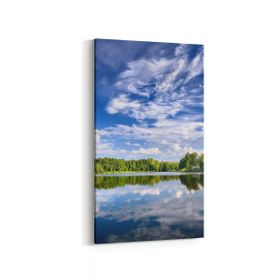 Olla 13585DD Doğa Manzara Görseli Dikey Dar 30x60 cm Kanvas Tablo