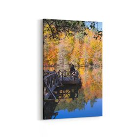 Olla 13589D Doğa Manzara Görseli Dikey 20x30 cm Kanvas Tablo