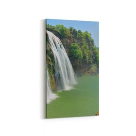 Olla 13592DD Doğa Manzara Görseli Dikey Dar 30x60 cm Kanvas Tablo
