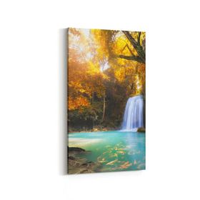 Olla 13603DD Doğa Manzara Görseli Dikey Dar 30x60 cm Kanvas Tablo