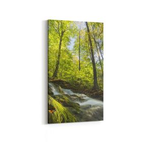 Olla 13605DD Doğa Manzara Görseli Dikey Dar 30x60 cm Kanvas Tablo