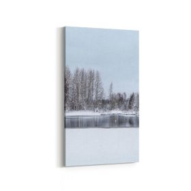 Olla 13610DD Doğa Manzara Görseli Dikey Dar 30x60 cm Kanvas Tablo