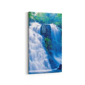Olla 13613DD Doğa Manzara Görseli Dikey Dar 30x60 cm Kanvas Tablo