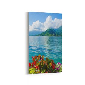 Olla 13614DD Doğa Manzara Görseli Dikey Dar 30x60 cm Kanvas Tablo