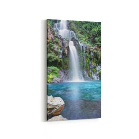 Olla 13616DD Doğa Manzara Görseli Dikey Dar 30x60 cm Kanvas Tablo