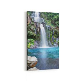 Olla 13616DD Doğa Manzara Görseli Dikey Dar 30x60 cm Kanvas Tablo