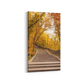 Olla 13618DD Doğa Manzara Görseli Dikey Dar 30x60 cm Kanvas Tablo