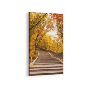 Olla 13618DD Doğa Manzara Görseli Dikey Dar 30x60 cm Kanvas Tablo