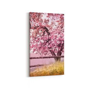 Olla 13622DD Doğa Manzara Görseli Dikey Dar 30x60 cm Kanvas Tablo