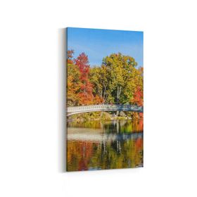 Olla 13624DD Doğa Manzara Görseli Dikey Dar 30x60 cm Kanvas Tablo