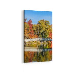 Olla 13624DD Doğa Manzara Görseli Dikey Dar 30x60 cm Kanvas Tablo