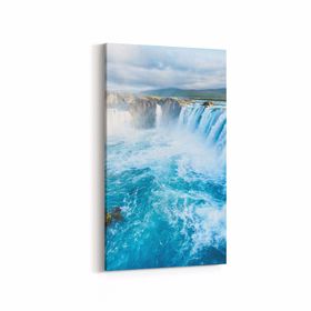 Olla 13626DD Doğa Manzara Görseli Dikey Dar 30x60 cm Kanvas Tablo