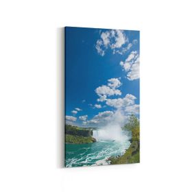Olla 13631DD Doğa Manzara Görseli Dikey Dar 30x60 cm Kanvas Tablo