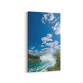 Olla 13631DD Doğa Manzara Görseli Dikey Dar 30x60 cm Kanvas Tablo