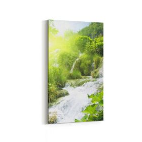 Olla 13655DD Doğa Manzara Görseli Dikey Dar 30x60 cm Kanvas Tablo