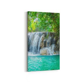 Olla 13675DD Doğa Manzara Görseli Dikey Dar 30x60 cm Kanvas Tablo