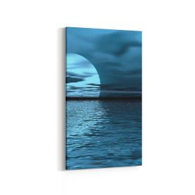 Olla 13677DD Doğa Manzara Görseli Dikey Dar 30x60 cm Kanvas Tablo