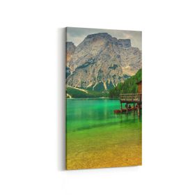 Olla 13678DD Doğa Manzara Görseli Dikey Dar 30x60 cm Kanvas Tablo