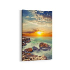 Olla 13684D Doğa Manzara Görseli Dikey 20x30 cm Kanvas Tablo