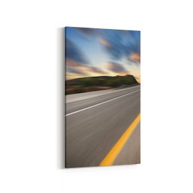 Olla 13694DD Doğa Manzara Görseli Dikey Dar 30x60 cm Kanvas Tablo