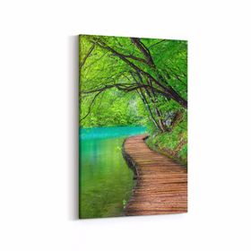 Olla 13696D Doğa Manzara Görseli Dikey 20x30 cm Kanvas Tablo