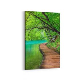Olla 13696D Doğa Manzara Görseli Dikey 20x30 cm Kanvas Tablo