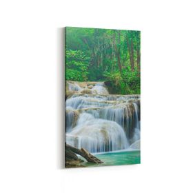 Olla 13699DD Doğa Manzara Görseli Dikey Dar 30x60 cm Kanvas Tablo