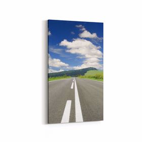 Olla 13702DD Doğa Manzara Görseli Dikey Dar 30x60 cm Kanvas Tablo
