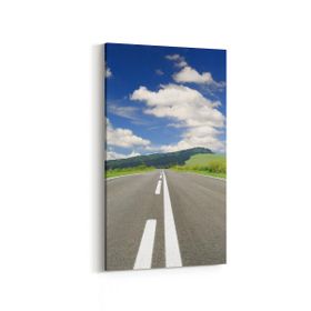 Olla 13702DD Doğa Manzara Görseli Dikey Dar 30x60 cm Kanvas Tablo