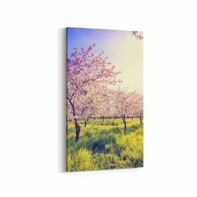 Olla 13706DD Doğa Manzara Görseli Dikey Dar 30x60 cm Kanvas Tablo