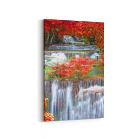 Olla 13724D Doğa Manzara Görseli Dikey 20x30 cm Kanvas Tablo