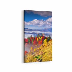 Olla 13732DD Doğa Manzara Görseli Dikey Dar 30x60 cm Kanvas Tablo