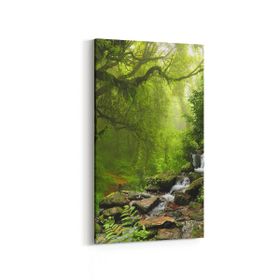Olla 13737DD Doğa Manzara Görseli Dikey Dar 30x60 cm Kanvas Tablo