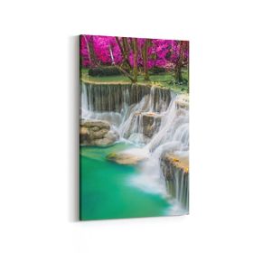Olla 13741D Doğa Manzara Görseli Dikey 20x30 cm Kanvas Tablo