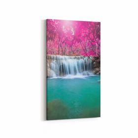 Olla 13751DD Doğa Manzara Görseli Dikey Dar 30x60 cm Kanvas Tablo