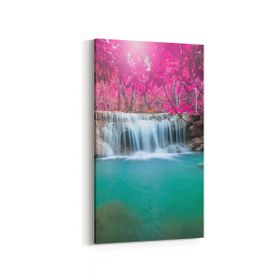 Olla 13751DD Doğa Manzara Görseli Dikey Dar 30x60 cm Kanvas Tablo