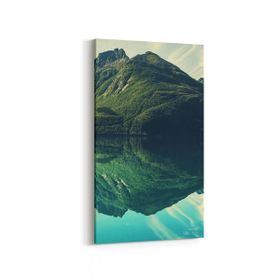 Olla 13762DD Doğa Manzara Görseli Dikey Dar 30x60 cm Kanvas Tablo