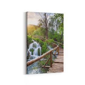 Olla 13774D Doğa Manzara Görseli Dikey 20x30 cm Kanvas Tablo