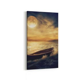 Olla 13776DD Doğa Manzara Görseli Dikey Dar 30x60 cm Kanvas Tablo