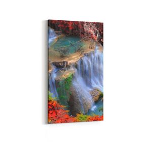 Olla 13781DD Doğa Manzara Görseli Dikey Dar 30x60 cm Kanvas Tablo