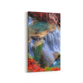 Olla 13781DD Doğa Manzara Görseli Dikey Dar 30x60 cm Kanvas Tablo